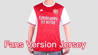 What's different from Authentic Jersey and Fans Version Jersey