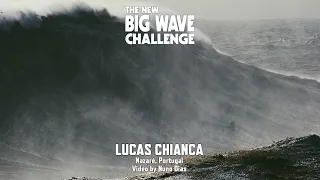 Lucas Chumbo at Nazaré - Big Wave Challenge 2023/24 Entry