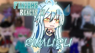 ~|Fandoms Reacts To Rimuru|~|Fandoms Reacts To Each-Other TTIGRAAS|~|GCRV|~