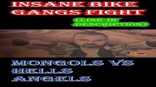 HELLS ANGELS VS MONGOLS🏍☠✴😈BRUTAL BIKER GANG FIGHTS😈!