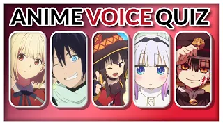 ANIME VOICE QUIZ - Guess The Anime Character from Their Voice[35 CHARACTERS]