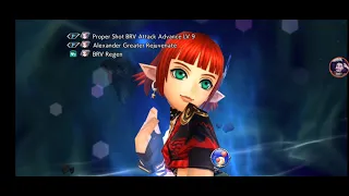 DISSIA FINAL FANTASY OPERA OMNIA QUEST LVL 150