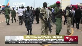 Machar's Chief of Staff arrives in Juba