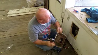 I checked the old fuse box probably form 1940s