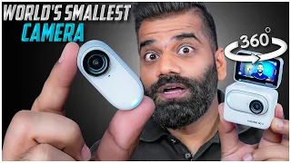 World's Smallest Action Camera - Insta360 Go 3🔥🔥🔥