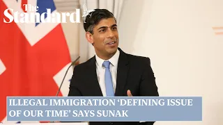 Illegal immigration  one of the defining issues of our time, says Sunak in Austria address