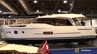 2018 Greenline 48 Hybrid Motor Yacht - Walkaround - 2018 Boot Dusseldorf Boat Show