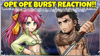 Faris BT, Gilgamesh FR & Gladio FR BT!! Ope Ope BURST Reaction! [DFFOO JP]