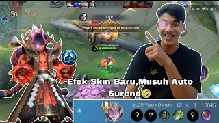 Efek Skin Dyrroth Collector! Bikin Musuh Surender🤣 - Mobile legends