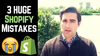 3 Shopify Dropshipping Mistakes Plus A HUGE Tip