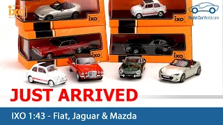 IXO - Just arrived Fiat, Jaguar & Mazda