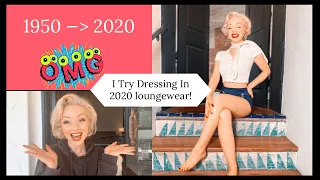 I TRY WEARING 2020 LOUNGEWEAR FOR A DAY!