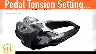 Cycling Pedal Tension & Shoe Closure Systems - How to adjust your clipless pedal tension