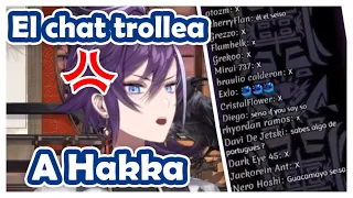 El chat trollea a Hakka / 2 clips en 1 【Banzoin Hakka | HoloTEMPUS | HoloStars】