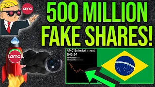 🚀 AMC STOCK | BREAKING 500M FAKE SHARES! EXPOSED!