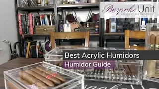 Best Acrylic Humidors: Attractive Airtight Cigar Storage Options