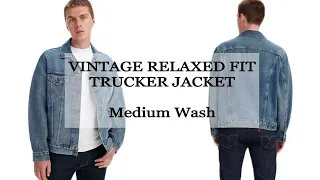 VINTAGE LEVI’S RELAXED FIT TRUCKER JACKET REVIEW