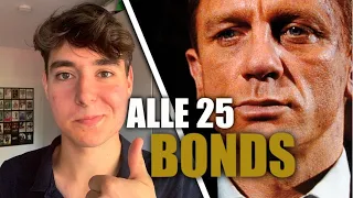 RANKING aller 25 JAMES BOND FILME | James Bond Ranking Deutsch