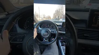 audi  a6  2.0  d  ultra  2015 190hp sline    acceleration