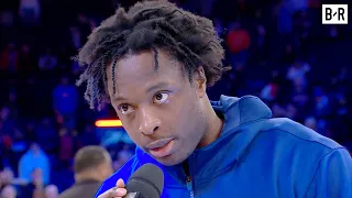 OG Anunoby on Knicks Fans Chanting His Name: "It was really cool." 😅