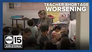 New data shows Arizona’s teacher shortage worsening