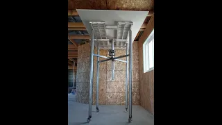 Homemade drywall lifter