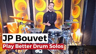 How to build your drum solo vocabulary with JP Bouvet