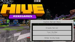 Minecraft Bedrock Edition: How to Create a Custom Hive Game for You & Your Friends!