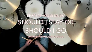 The Clash - Should I stay or should I go - drum cover