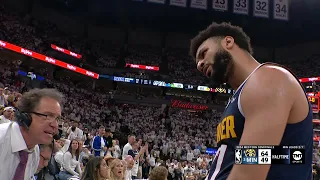 Jamal Murray BUZZER BEATER FROM HALF COURT 🚨