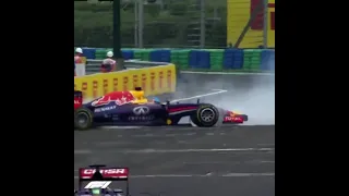 Sebastian Vettel performs amazing save to stop crash... | F1 Hungary 2014