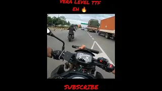 TTF VASAN ESCAPED FROM ACCIDENT 😱JUST MISS | VERA LEVEL CUT😲#TTF #TTF_VASAN #TWIN_THROTTLERS #JARVIS