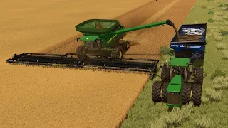 BIG FLATS TEXAS USA #33 | Time Lapse | Farming Simulator 22 | FS 22 | Harvest