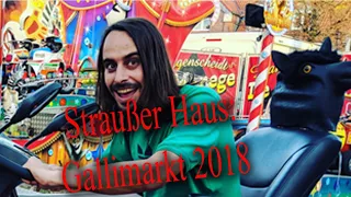 Straußer Haus 1: Auf dem Gallimarkt 2018 mit dem E-Scooter