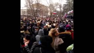 Митинг симферополь 26.02.2014