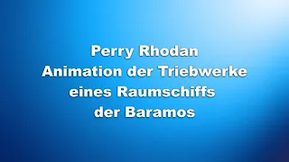 Raumschiff der Baramos - Düsenabdeckung