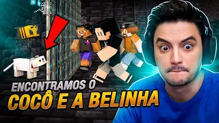 ENCONTRAMOS COQUINHO E BELINHA NUMA JAULA! MINECRAFT #2-59