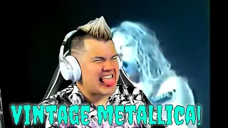 Metallica - Motorbreath (Metal Hammer Festival 1985) THE WOLF HUNTERZ Jon aka threeSXTN Reaction