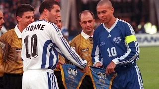 Ronaldo vs Zidane ( World All Stars vs Europe All Stars 1997 )