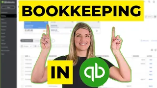 How to do a full month of bookkeeping in QBO {full tutorial}