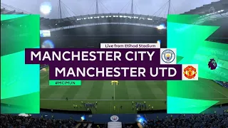 FIFA 22: Manchester City vs Manchester United (Premier League) (PS4 slim)