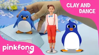 The Penguin Dance and Make Penguin with Clay | Clay and Dance | Pinkfong Songs for Children