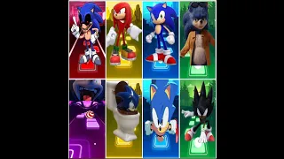 Sonic1🆚Knuckles series🆚Sonic2🆚Sonic3🆚Sonic4🆚Sonic5🆚Sonic6🆚Shadow.Who will win?