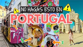 Errores para viajar a Portugal