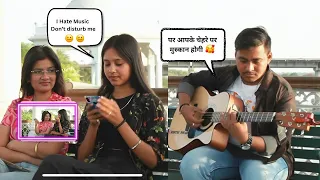 Cutest Girl Impressed By Singing | Oil Mashup Songs | Singing Reaction| #musicprank #arijitsingh