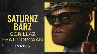 Gorillaz, Popcaan - Saturnz Barz (LYRICS) "All my life no all my life" [TikTok Song]