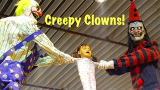 Scary Clowns at Halloween Expo 2020 & Hauntcon | Creepy Halloween Props, SFX, Masks