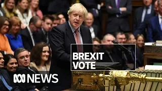 Boris Johnson wins Commons vote on Brexit deal in time for Christmas | ABC News