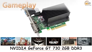 NVIDIA GeForce GT 730 2GB DDR3: gameplay в 17 популярных играх