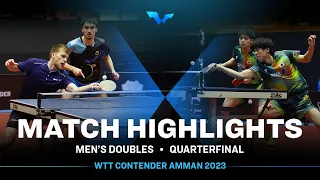 Yukiya Uda/Shunsuke Togami vs Bastien Rembert/Jules Rolland | MD QF | WTT Contender Amman 2023